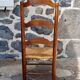 Rustic mulched nanny chair