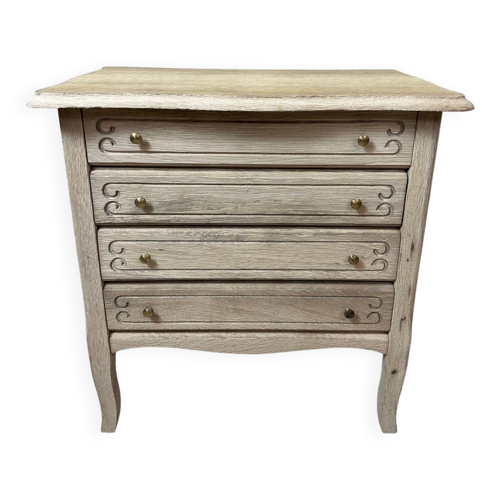 Small sanded chest of drawers