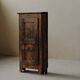 One-door cabinet, folk art, Auvergne, 19th century