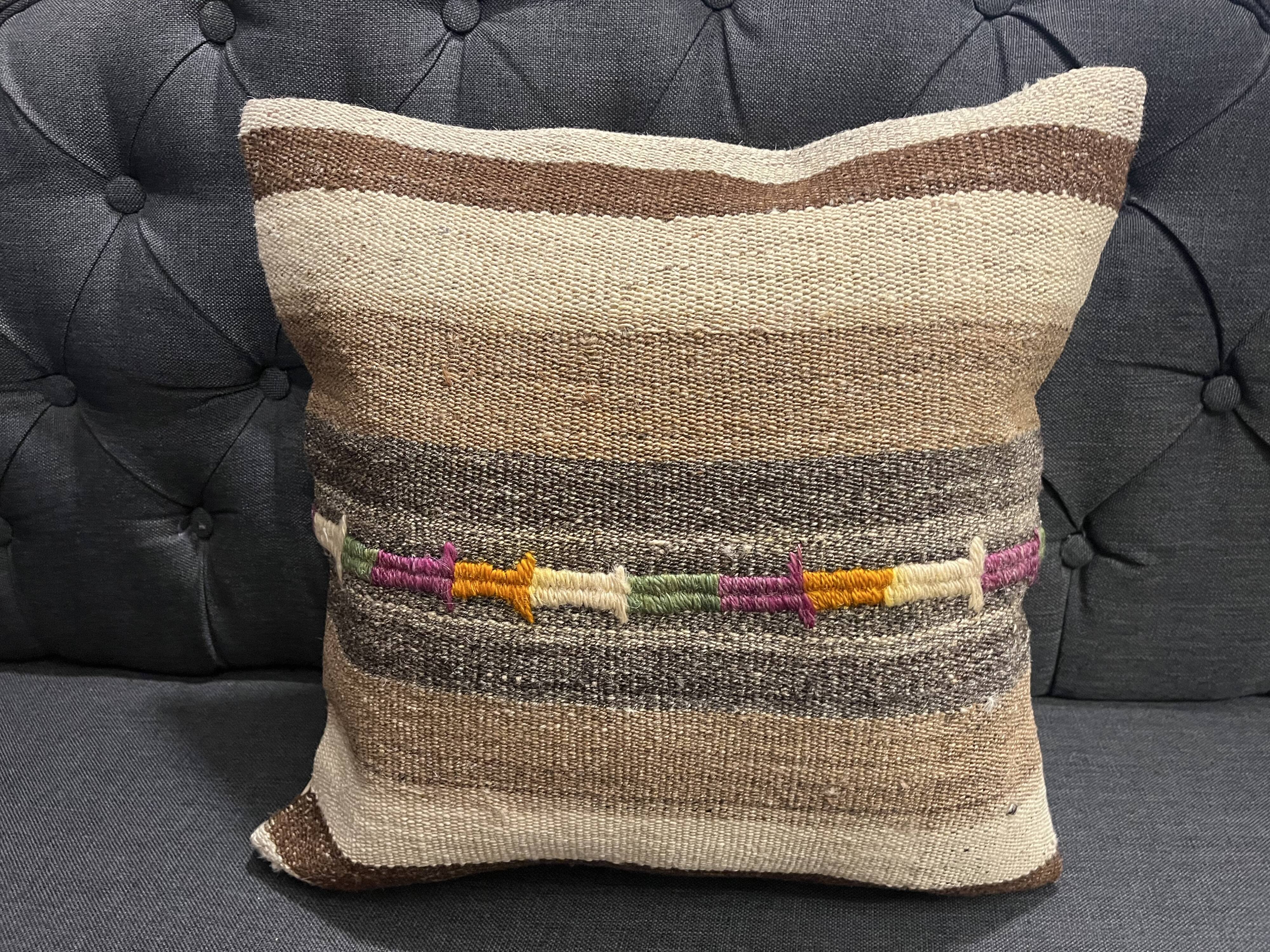 Handwoven Ethnic Design Pillow Case