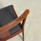 Scandinavian Teak Chairs Yngve Ekström 60s MidCentury