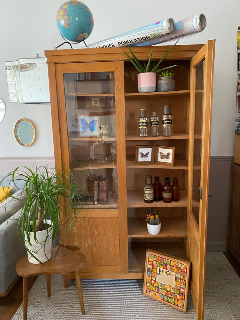 Parisian wardrobe vintage school window