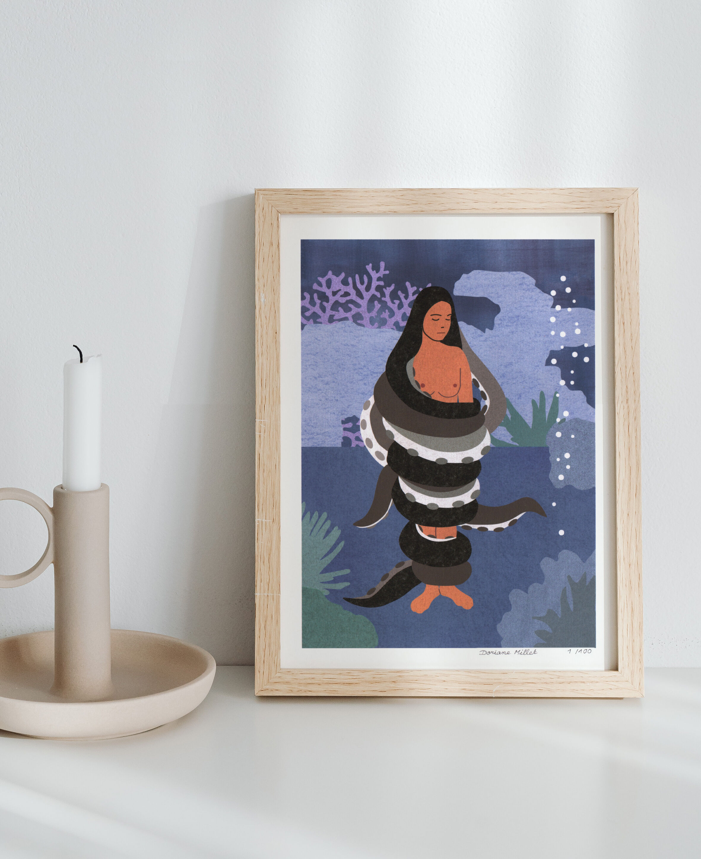 The Knots, Art print 15 x 20 cm, Limited edition