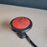 60's wall coat rack with 2 hooks