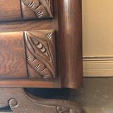 Art Deco rag chest of drawers