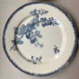 Set of 4 Sarreguemines Redcurrant flat plates