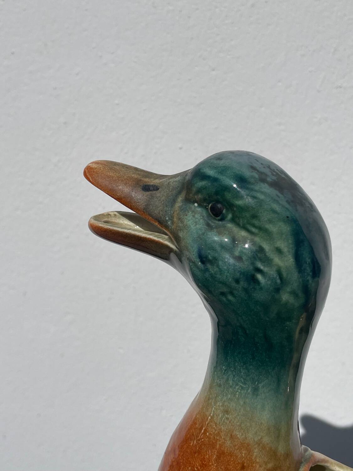 Saint Clément ceramic pitcher duck