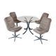 4 chairs & table