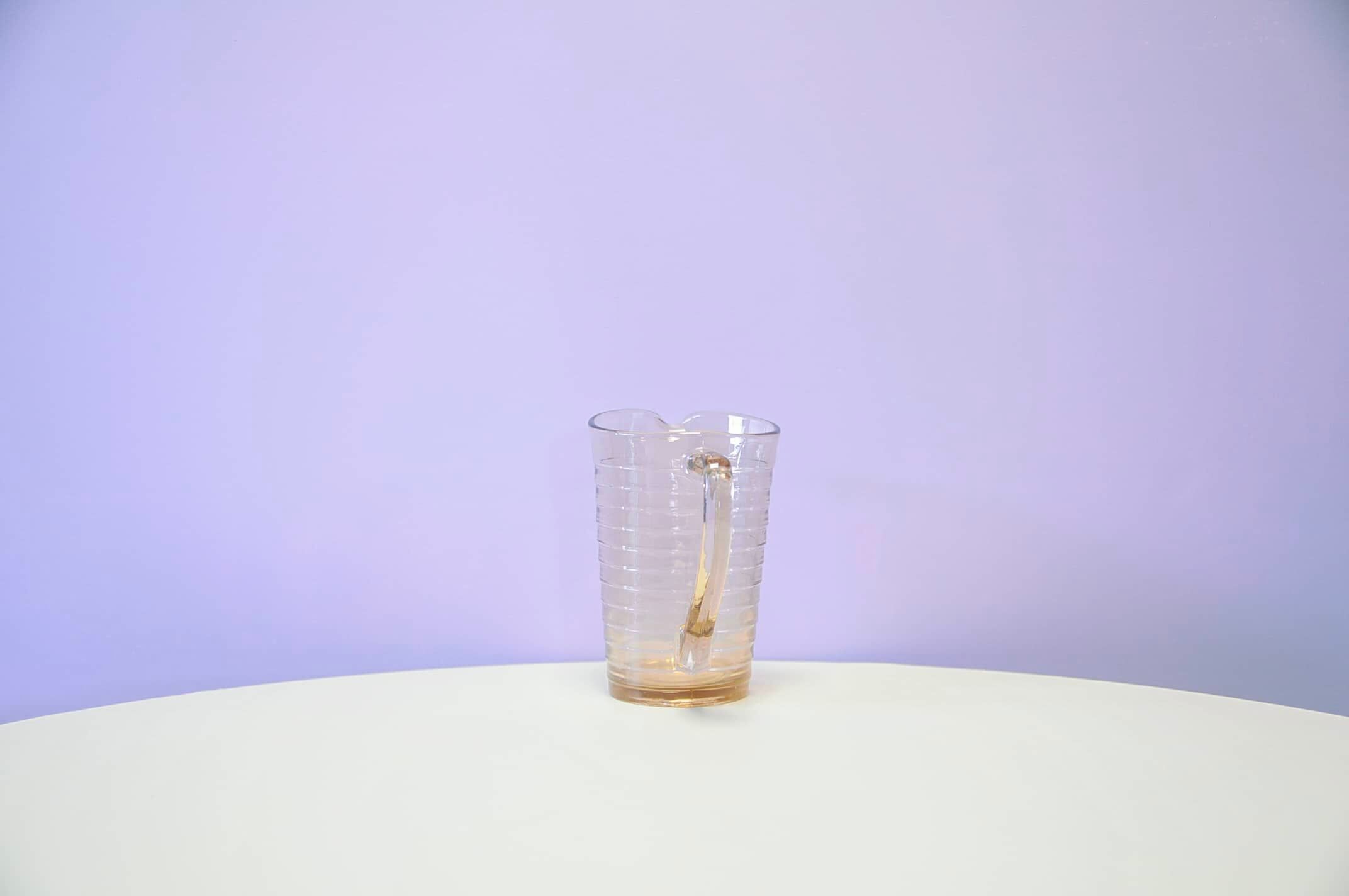 Carafe en verre vintage Broksø Holmegaard
