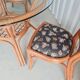 Rattan garden furniture