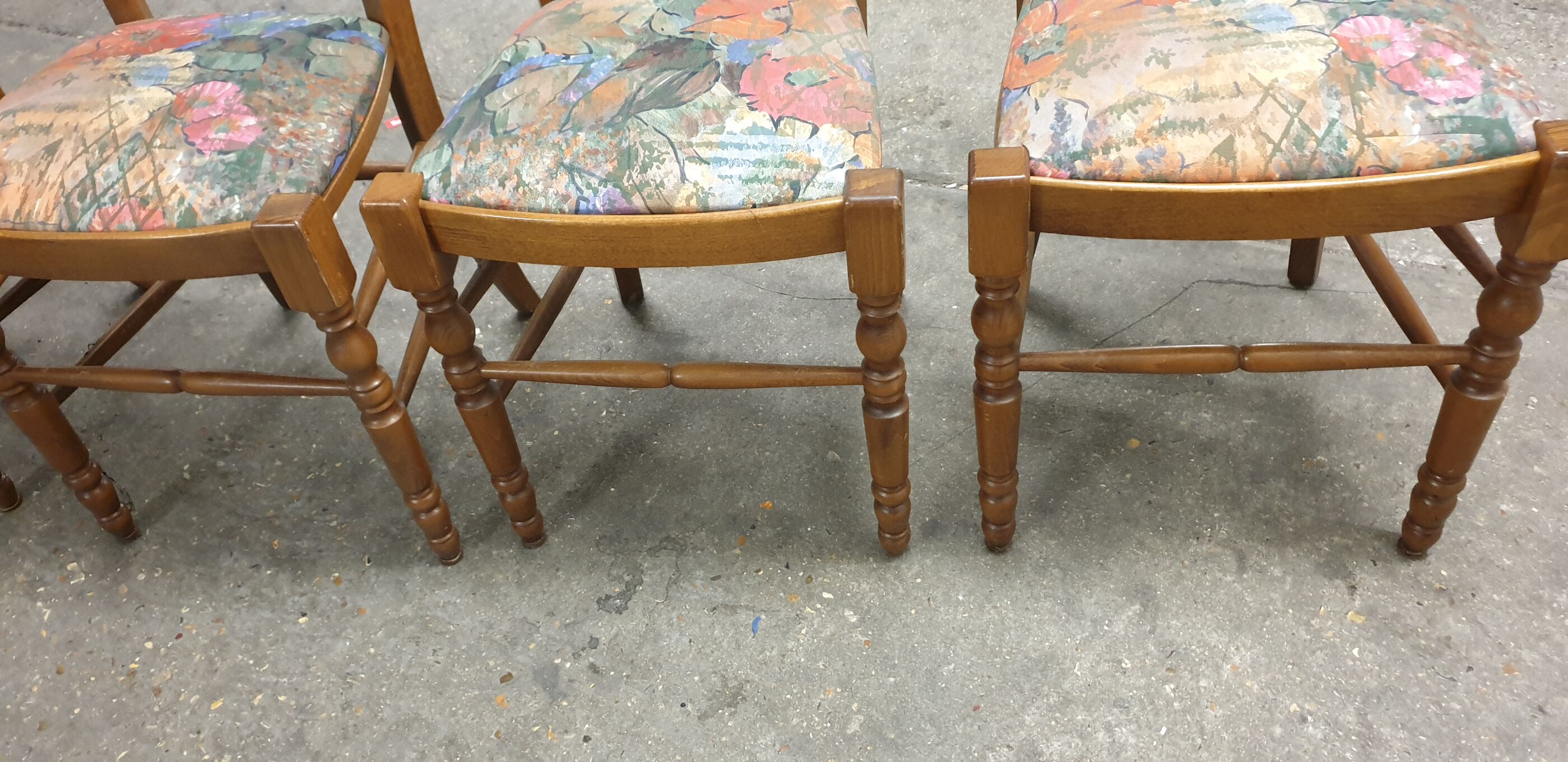 Chaises rustiques salle à manger  Selency