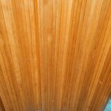 Paravent enroulable en hêtre massif