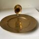 Vintage brass wall candle holder sconce diameter 18 cm