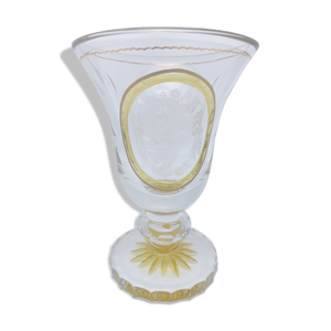 Vase en cristal de bohème