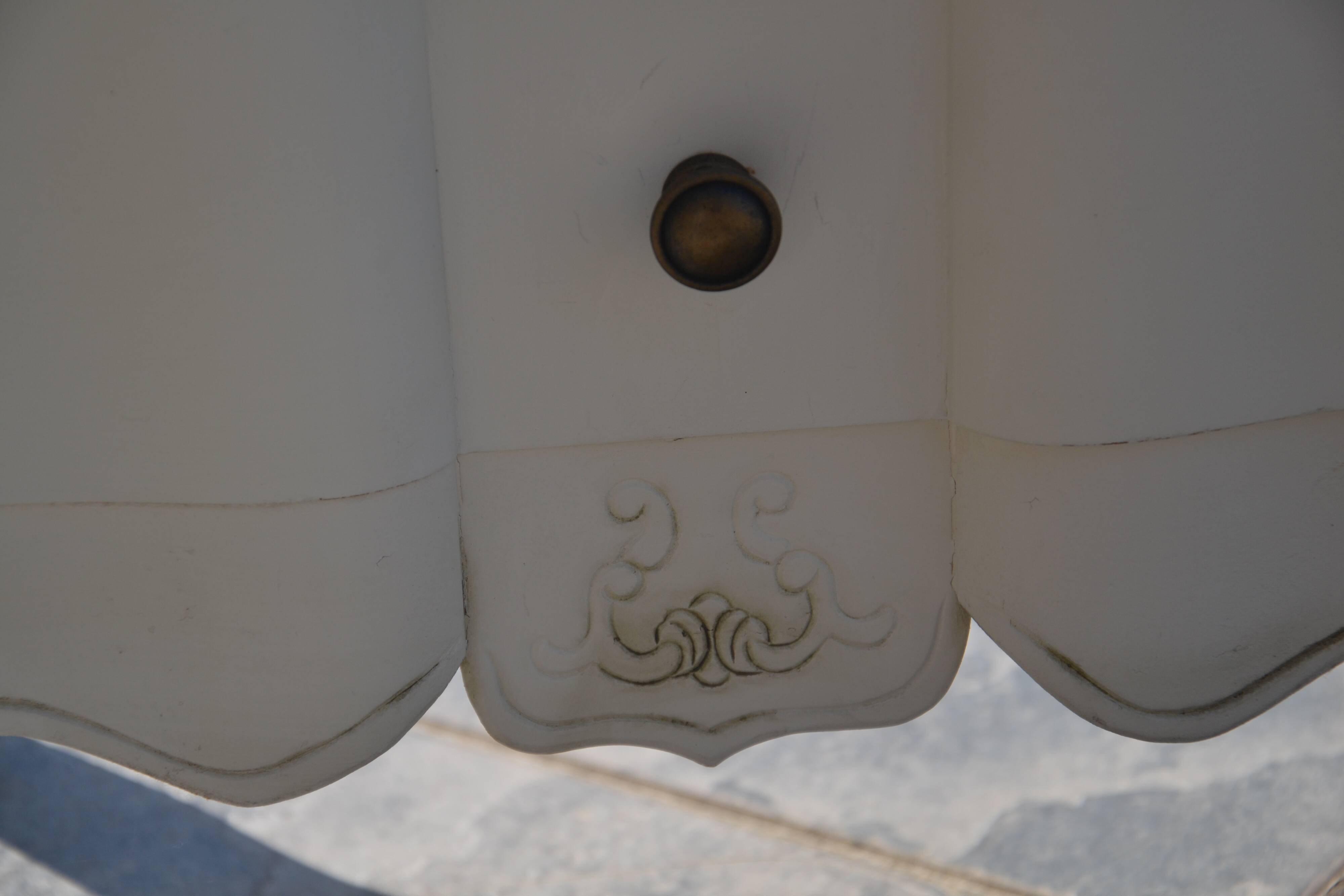 High weekly cabinet with 6 drawers in painted wood