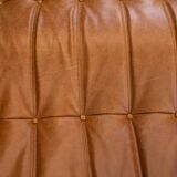 Togo chaise lounge in pine leather by Michel Ducaroy for Ligne Roset, 1974