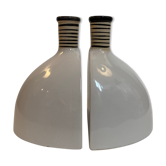 Duo ceramic vases