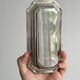 Vintage silver-plated metal butter dish