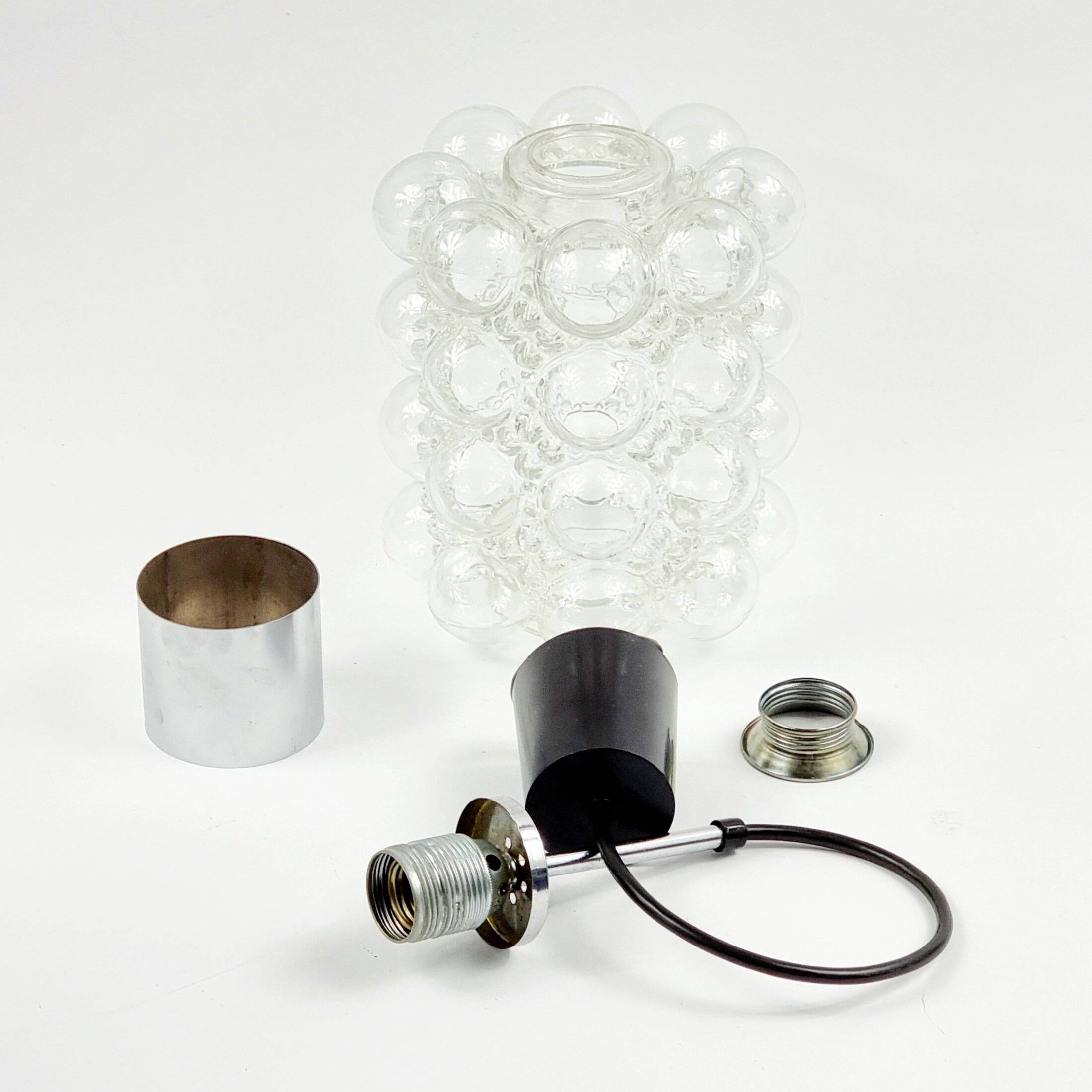 Mid-Century Bubble Glass Ceiling Light by Helena Tynell for Limburg, 1960s