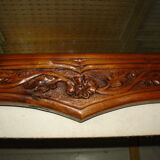 Dressing table and mirror in Walnut around 1880