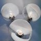Rare XXL Mid Century Art Glass Wall Hotel Light / Lamp - Around 1970s
