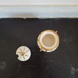 Old earthenware mustard
