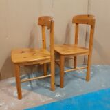 Chaises danoise en pin
