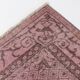 Turkish Pink Floor Vintage Rug sku2528