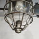 Cast iron industrial hanging lamp