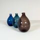 Midcentury set of 3 bird bottles/vases by Timo Sarpaneva Iittala