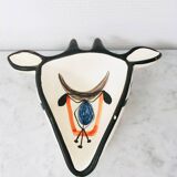 Capron Vallauris “cow” ashtray, circa 1950