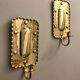 Pair of Mid-Century Swedish Brass Sconces