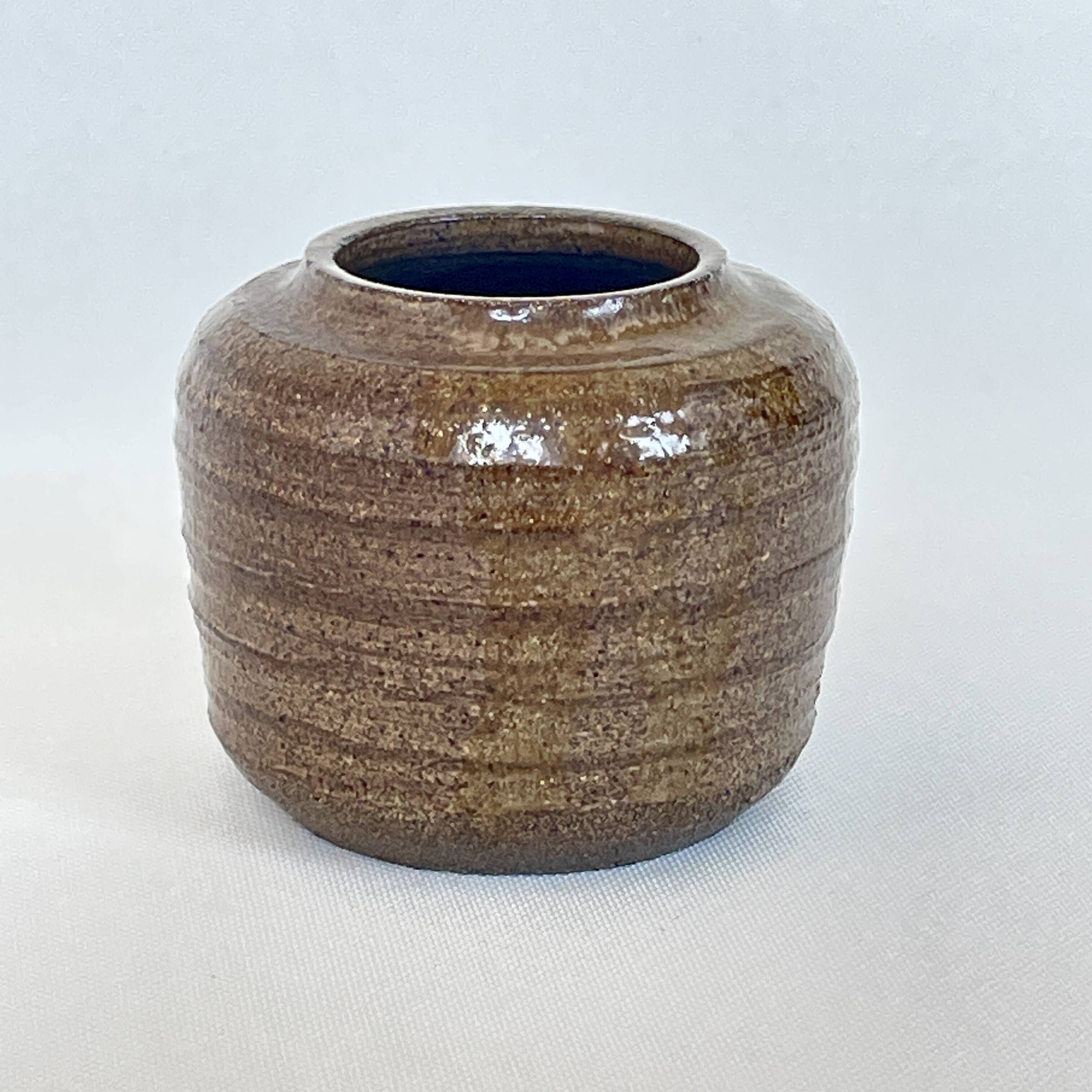 Small Scandinavian stoneware vase, 1970.
