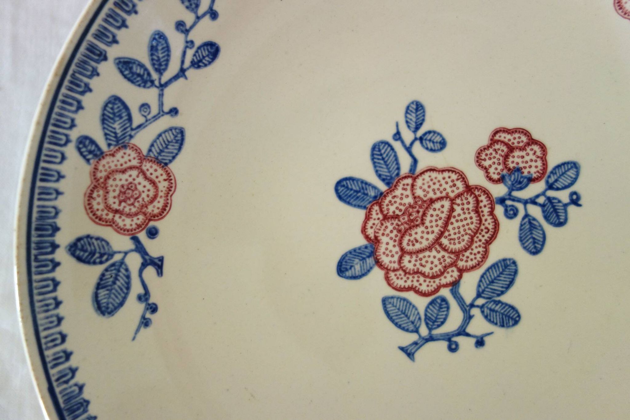 2 dessert dishes or compotiers Venice / Longwy