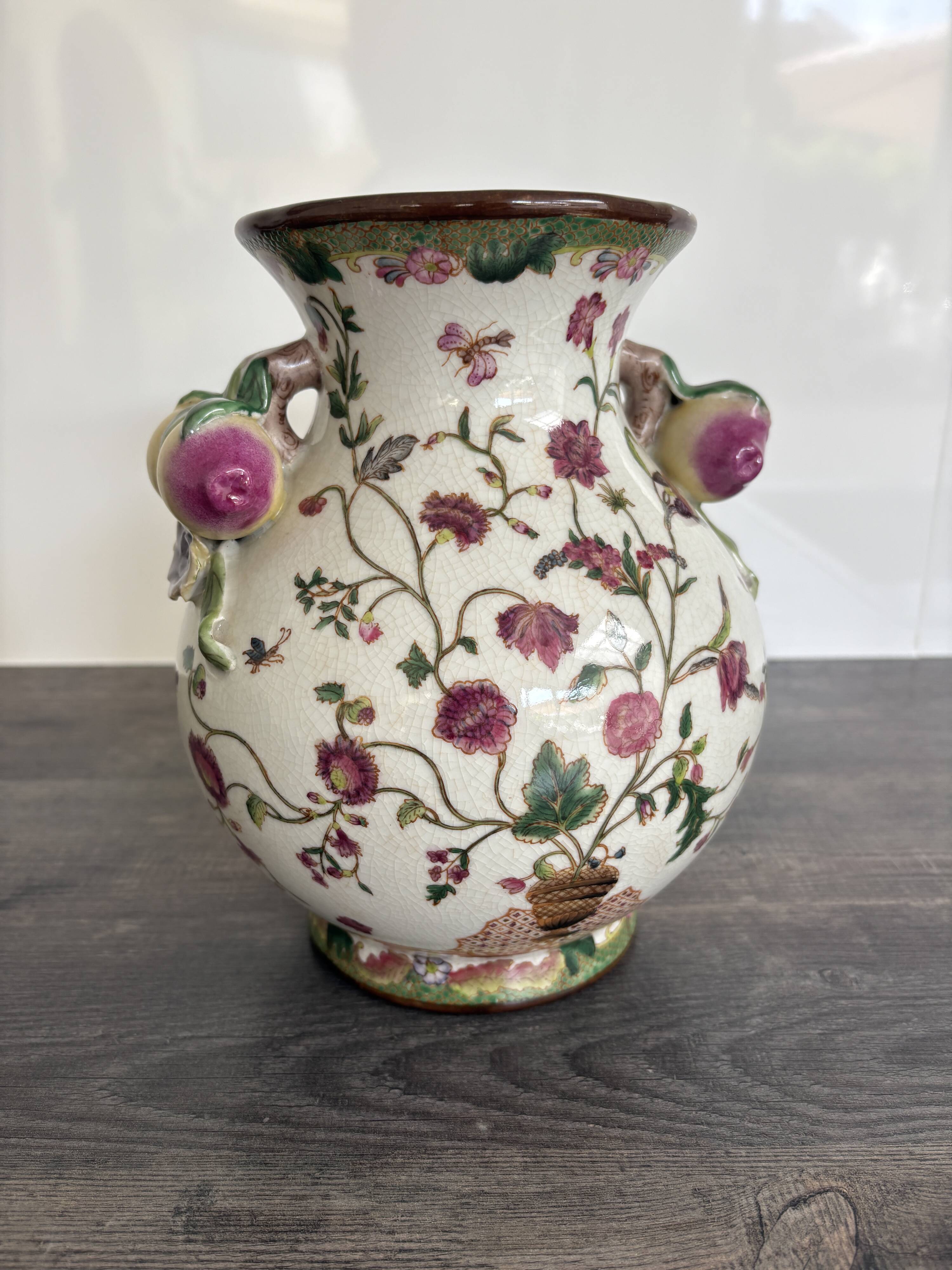 Old Asian vase