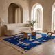 Handmade Berber rug in wool 3 x 2 m
