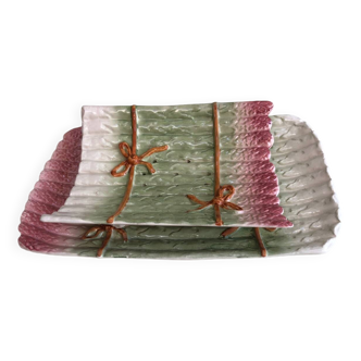 Old asparagus barbotine service