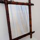 Antique bamboo mirror