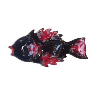 Aperitif dish in the shape of Vallauris fish