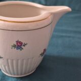 Cream jug half-porcelain Lunéville Keller and Guerin A586