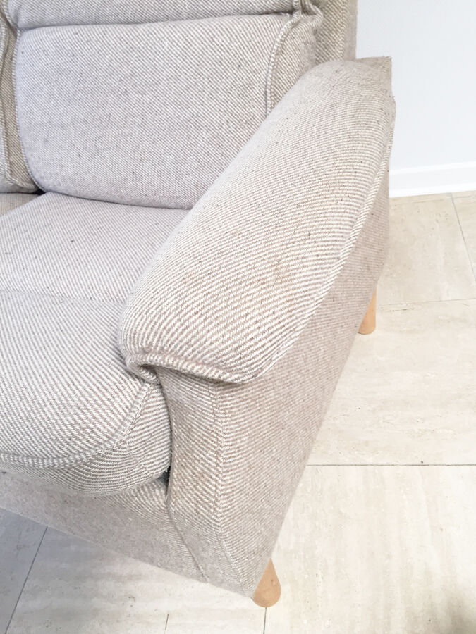 Scandinavian "cocooning" bench, 1960