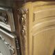 Curved buffet, sculpted Provençal style