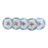 Luneville dessert plates