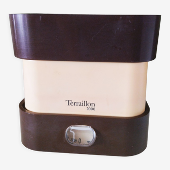 Terraillon 2000 vintage brown and beige scale