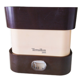 Balance Terraillon 2000 vintage marron et beige