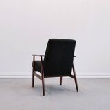 Fauteuil Henryk Lis en boucle noire 1960