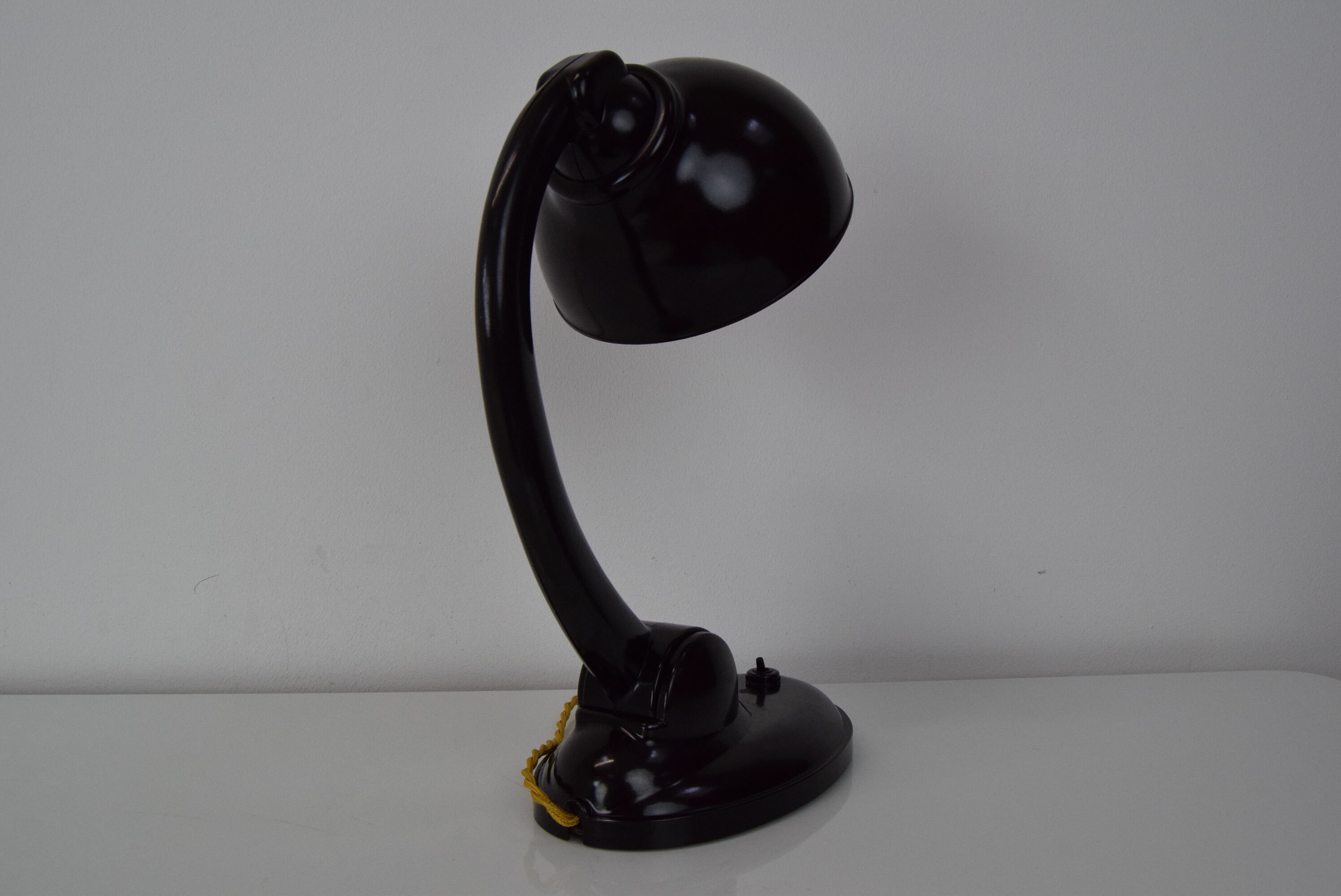 Adjustable Bakelite Table Lamp,by Eric Kirkman Cole,1940's.