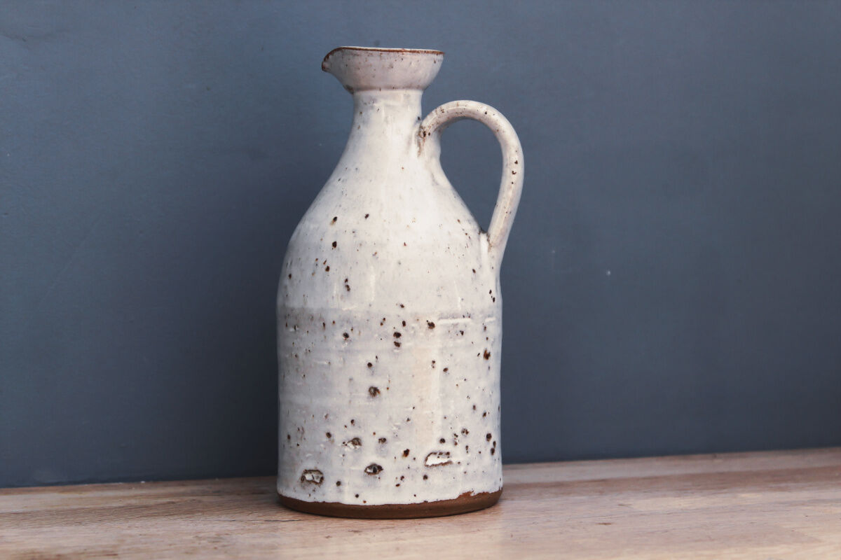 Pitcher, glazed terracotta