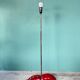 A unique, one-of-a-kind artist-made ceramic floor lamp