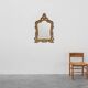 Belgian Louis XV Style Baroque Gilt Mirror with “Knitter-Duro Brevete” Labe